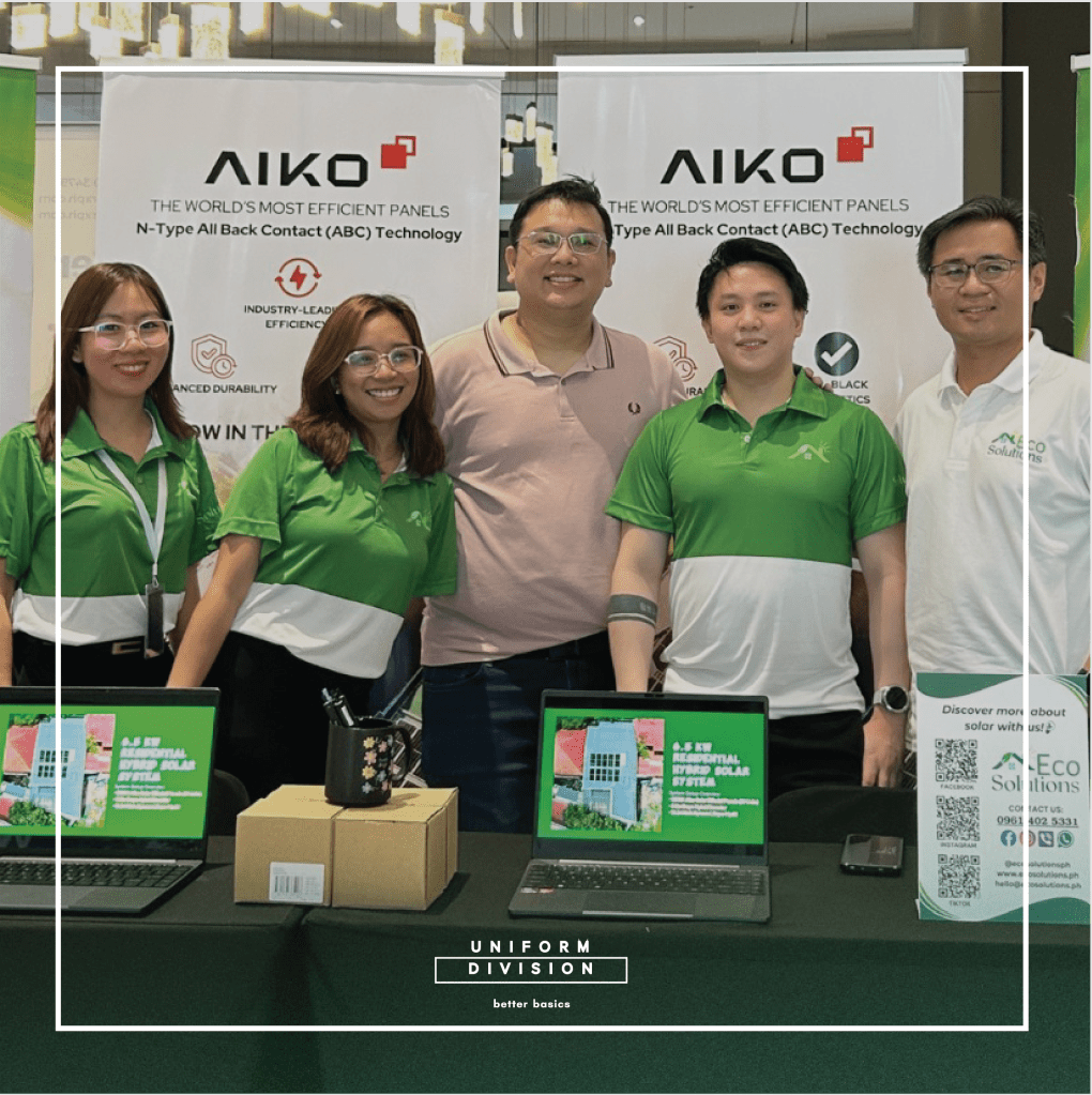 ECO Solutions PH branded polo shirts