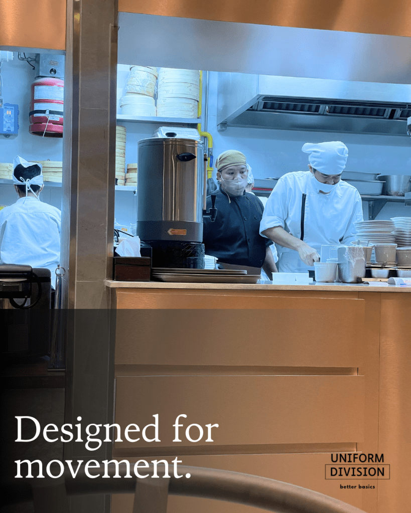 Custom uniforms for Kitchen staff